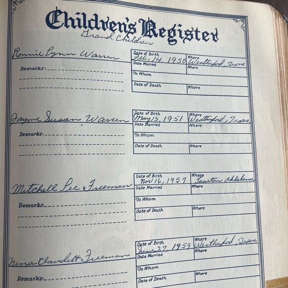 VINTAGE Holy Bible New Standard Reference Blue Ribbon 1948 Edition Hertel WOW - Picture 16 of 16